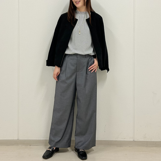 【6F J.PRESS LADIES】軽い着心地のブルゾン