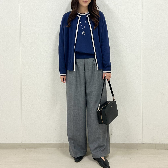 【6F J.PRESS LADIES】きれい色ニットツイン