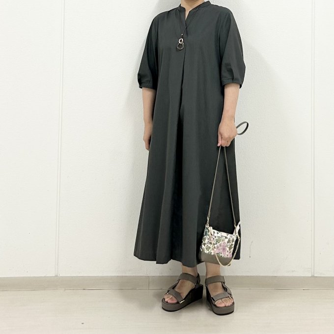 【6F J.PRESS LADIES】夏のお出かけに…おしゃれなフレアワンピース