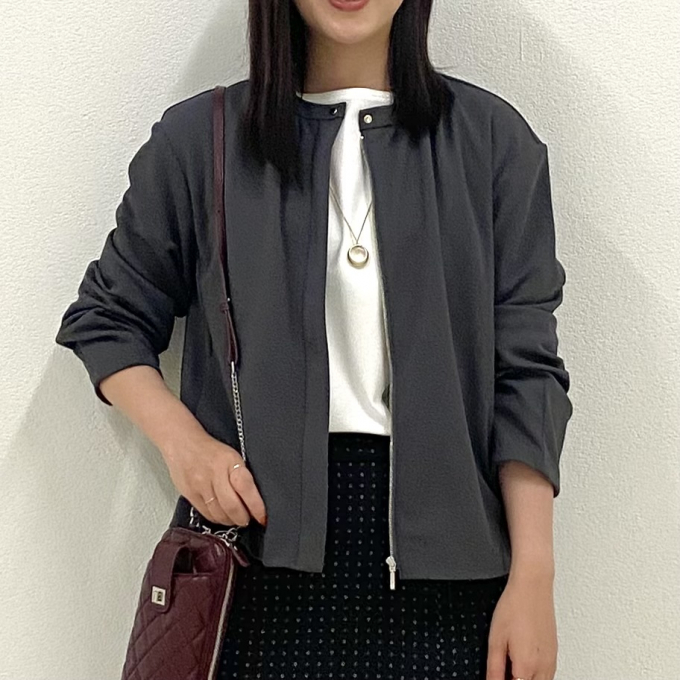 【6F J.PRESS LADIES】秋口にぴったりなライトブルゾン