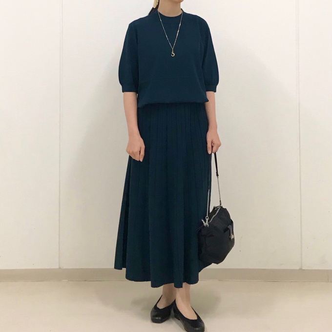 【6F J.PRESS LADIES】ストレスフリーなニットセットアップ