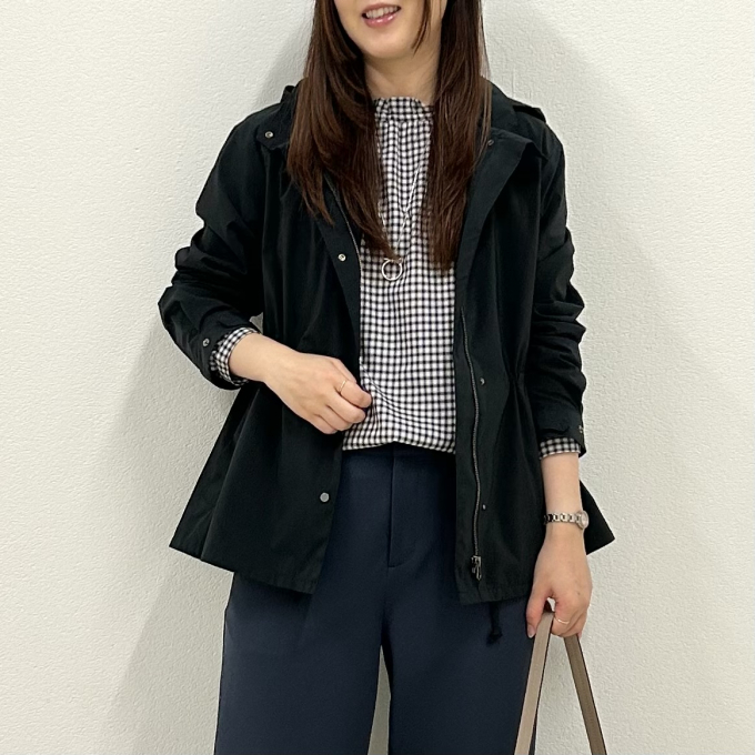 【6F J.PRESS LADIES】オンオフ着られるフーデッドコート