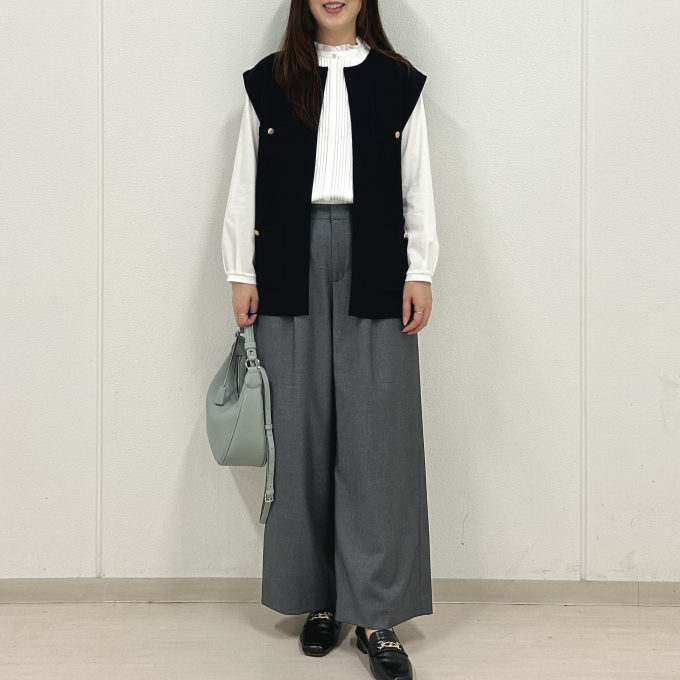 【6F J.PRESS LADIES】トラッドなニットジレ