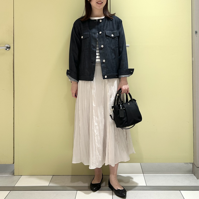 【6F J.PRESS LADIES】軽く羽織れるデニムジャケット