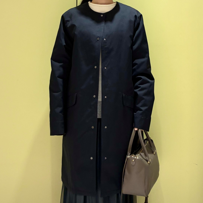【6F J.PRESS LADIES】3wayノーカラーコート
