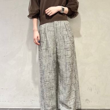 カリテスケープ☆秋カラーでニットコーデ