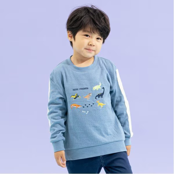恐竜溶結長袖Tシャツ🦖