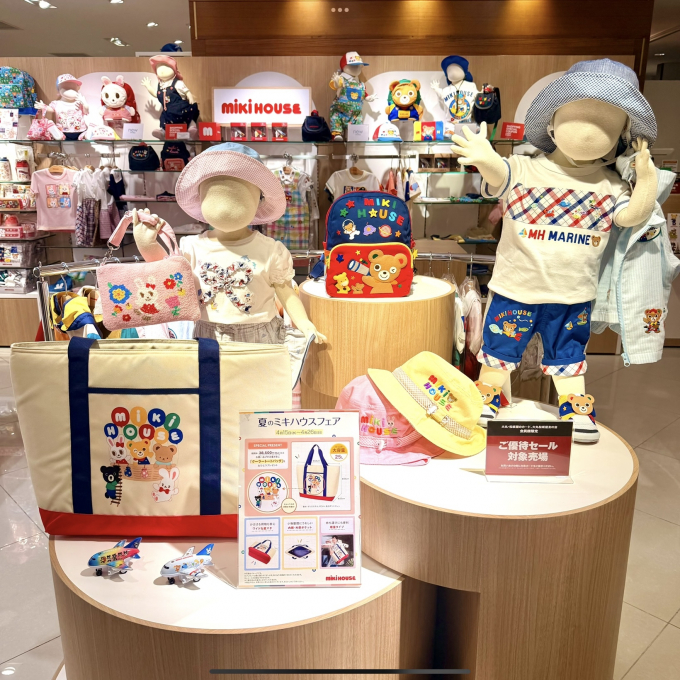 ＼本日より夏のミキハウスフェア開催／