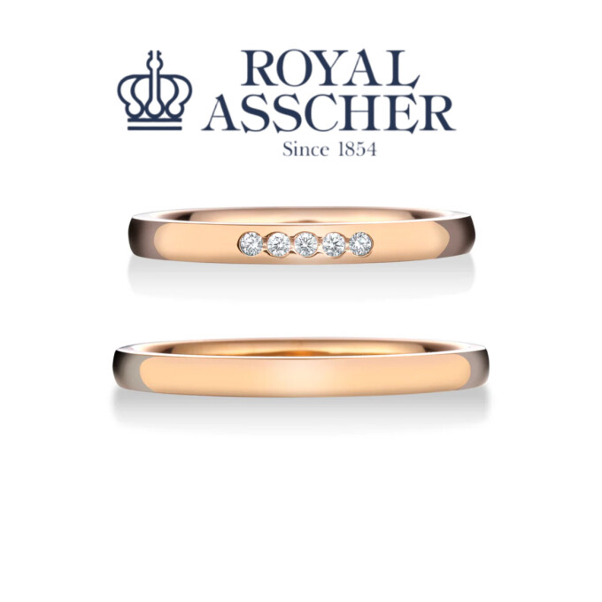 【3階 西側 ロイヤル・アッシャーサロン】セレクトオーダーマリッジリング