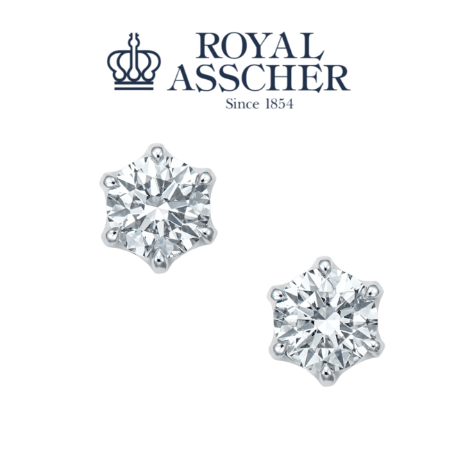 【3階 西側 ロイヤル・アッシャーサロン】エーデル プラチナ ダイヤモンドピアス