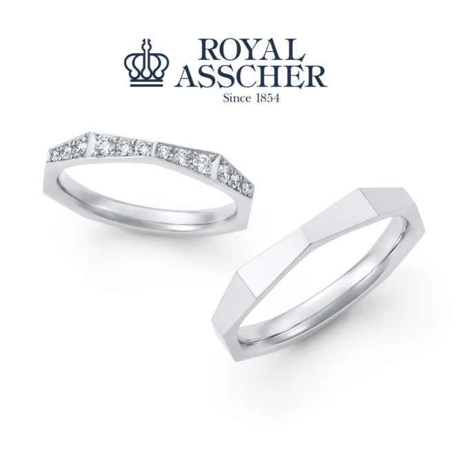 【3階 西側 ロイヤル・アッシャーサロン】2026年 春の新作マリッジリング②