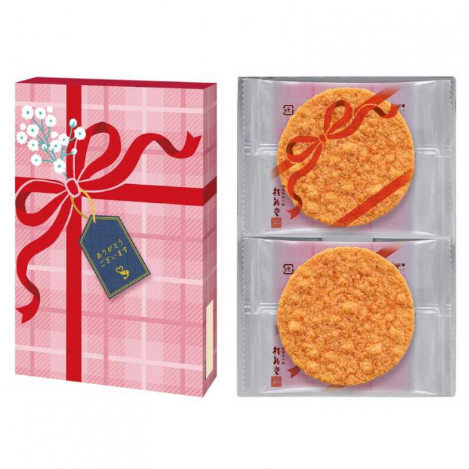 【桂新堂】バレンタインにえびせんべいを…🦐❤