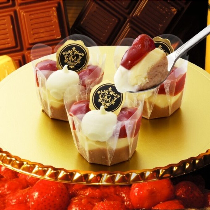 ベリーのレアケーキはいかがでしょうか？