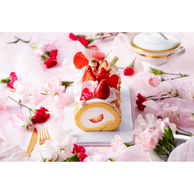 母の日の贈り物に🌹　スペシャルなロールケーキ✨