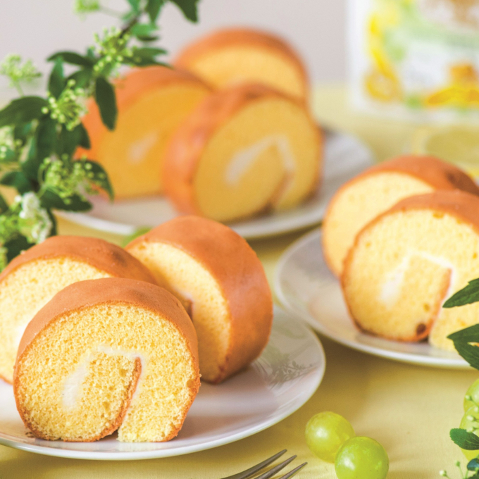まるで「堂島ロール」？日持ちのするミニロールケーキ✨