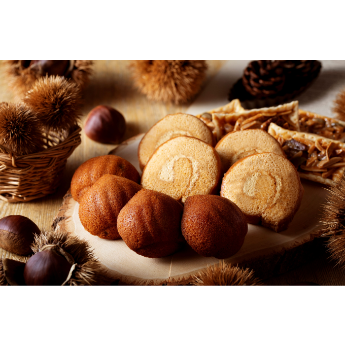秋はすぐそこ🍁木の実を使った焼菓子ボックス🌰