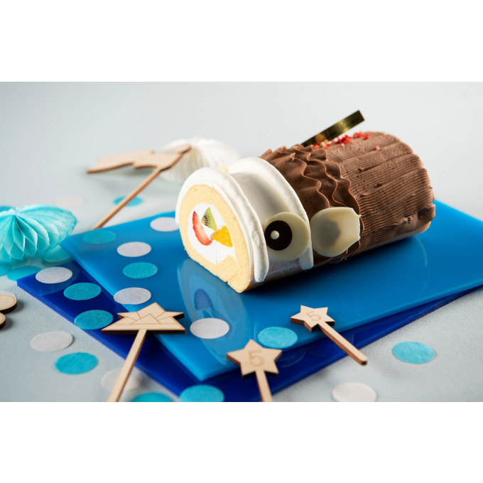 こどもの日限定✨　こいのぼりに変身した「堂島ロール」🎏