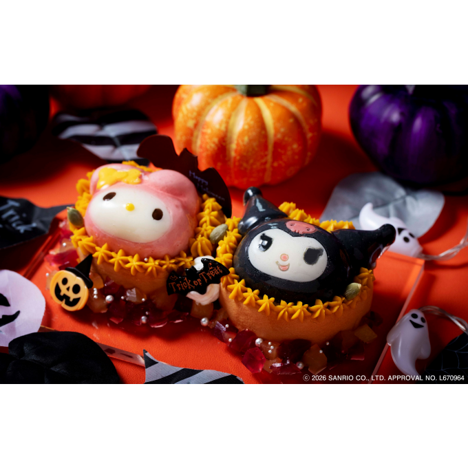 マイメロディ＆クロミがキュートな仲良しハロウィンスイーツ🎃