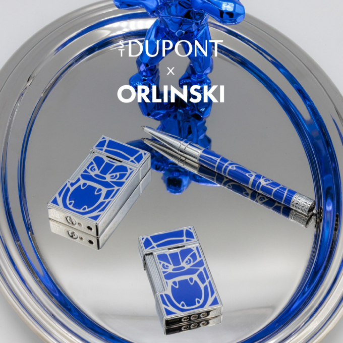 【エス・テー・デュポン】 フランス人アーティスト、 リチャード オーリンスキーとのコラボレーション発売。