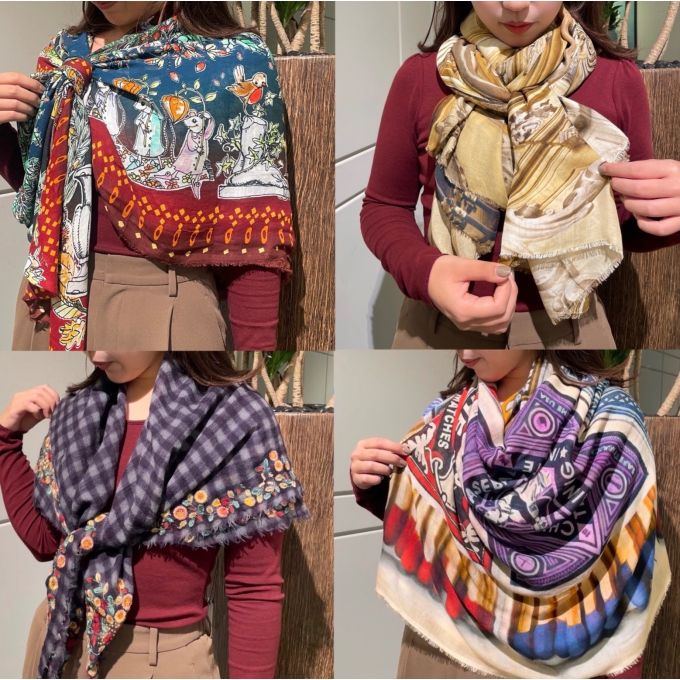 【Faliero Sarti】新作ストールのご紹介