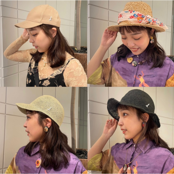 夏コーデ格上げハット特集👒