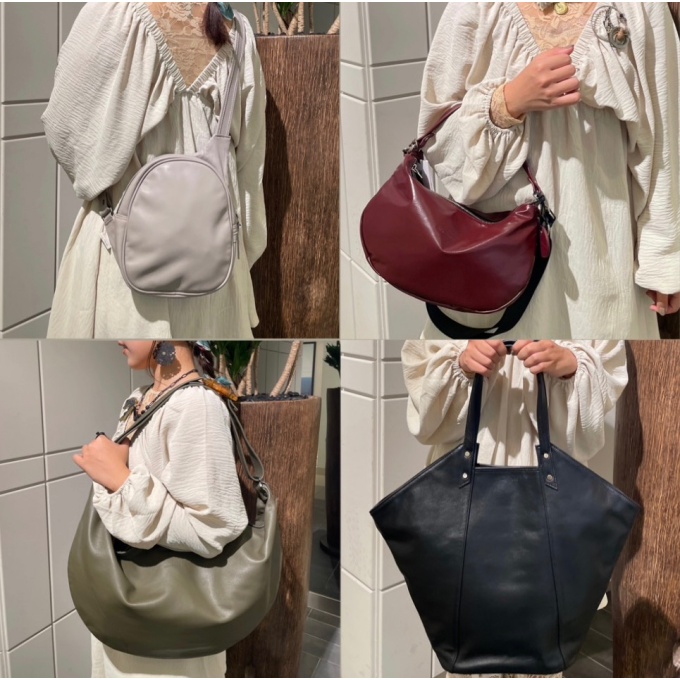 【Jack Gomme】秋コーデ格上げレザーバッグ