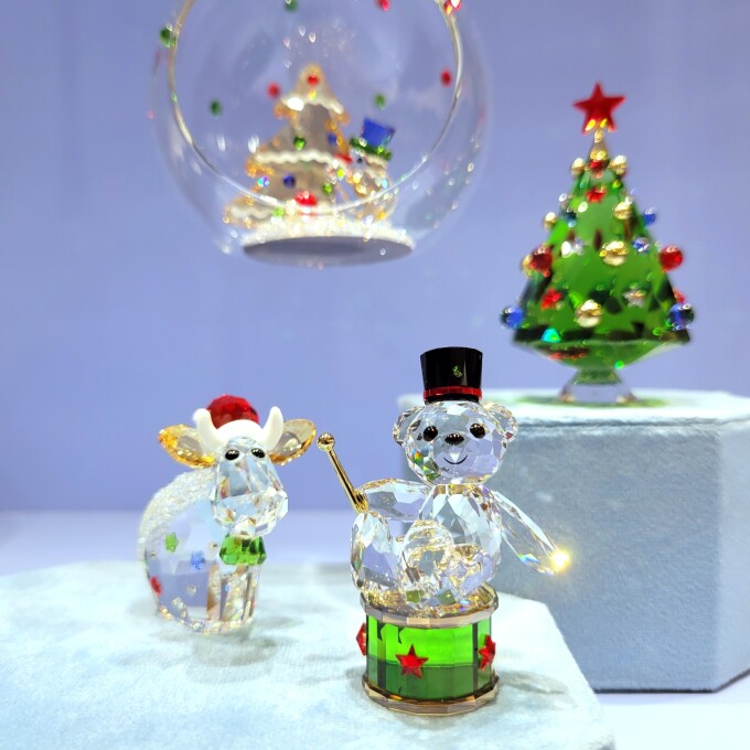 🎁🎅カラフルなクリスマスオブジェ🌲🌟