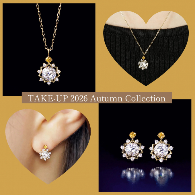 【テイクアップ】お守りジュエリーとして身に着けるのもオススメ✨太陽モチーフの新作限定ジュエリー☀️