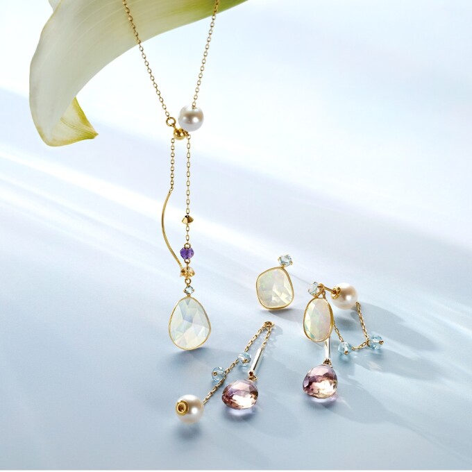 【テイクアップ】天然石の華やかなアイテムで春を先取りしませんか？🌸