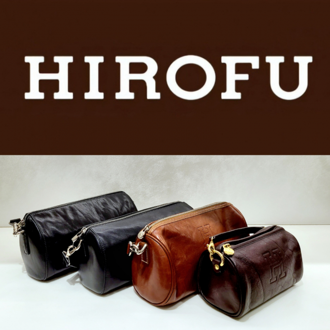 【HIROFU】懐かしい、新しい　丸ポーチ展示