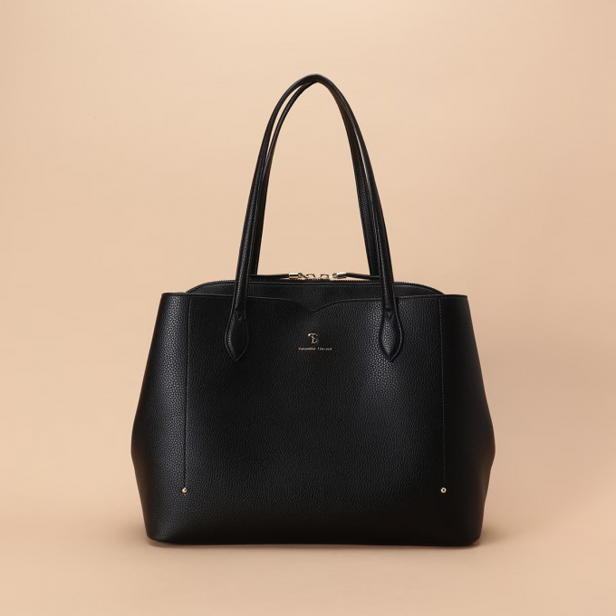 🌟大人気トートーバッグ🌟 ウェーブデザインカッティングトートーバッグ