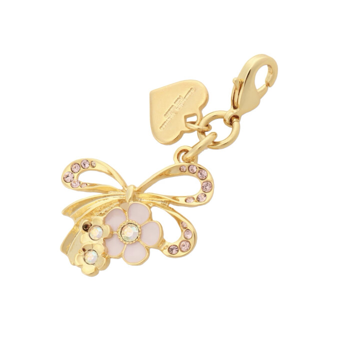 🌸新作🌸 リボンフラワーファスナーチャーム