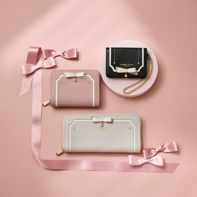 🎀新作🎀 バイカラーリボン 長財布