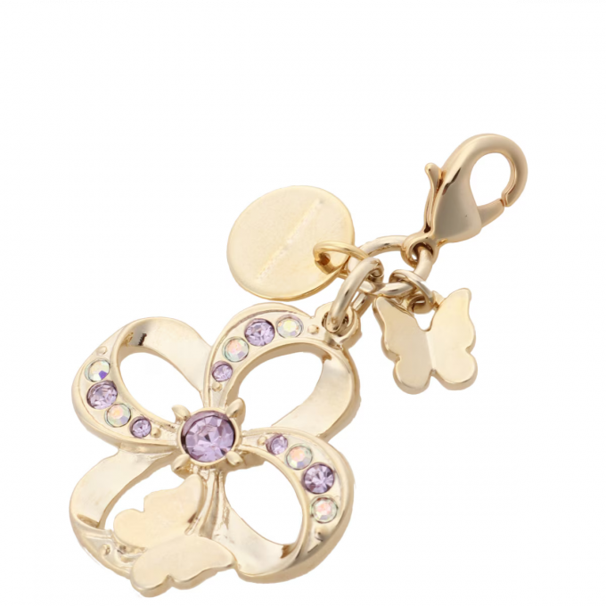 ✨新作✨フラワーパピヨンファスナーチャーム