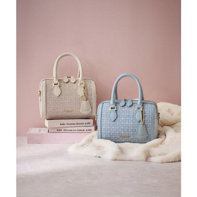 ✨新作✨【ツイード ボストンバッグ】