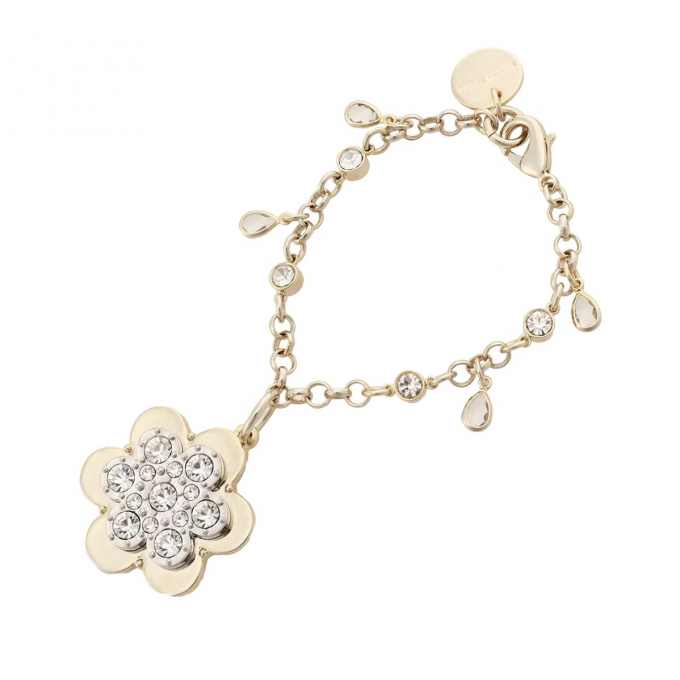 🌸新作🌸 ビジューフラワーモチーフ バッグチャーム