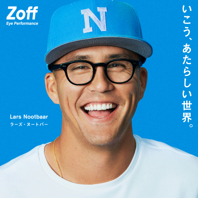 【5F Zoff】ヌートバー選手がZoffの新CMに登場！