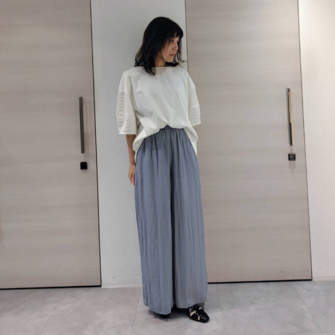 ＜6階ラ・エフ＞袖ジャガードカットソー