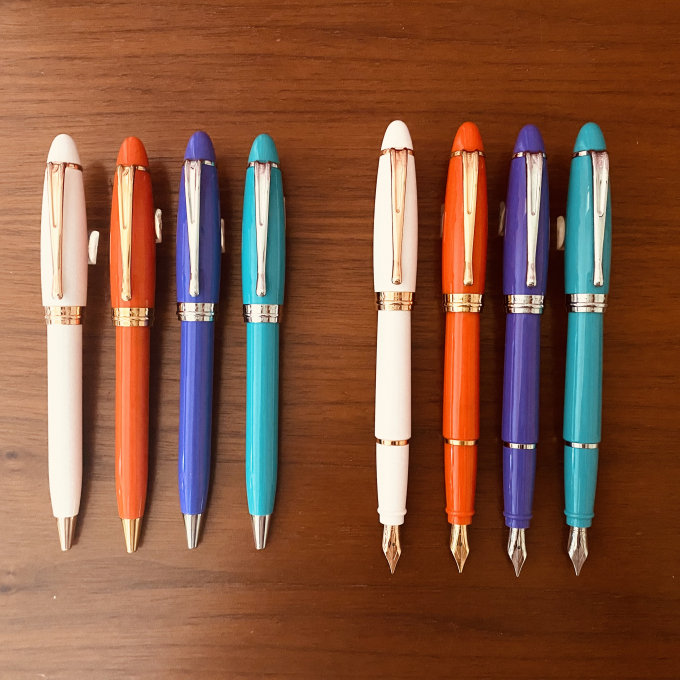 イタリア製🇮🇹 アウロラフェア開催中です🌞 四季折々の色彩を取り入れたイプシロン スタジオーネ 万年筆✒︎、ボールペンのご紹介です🍃