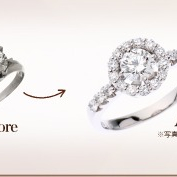 【アイデクト】立爪ダイヤのつくりかえ💎