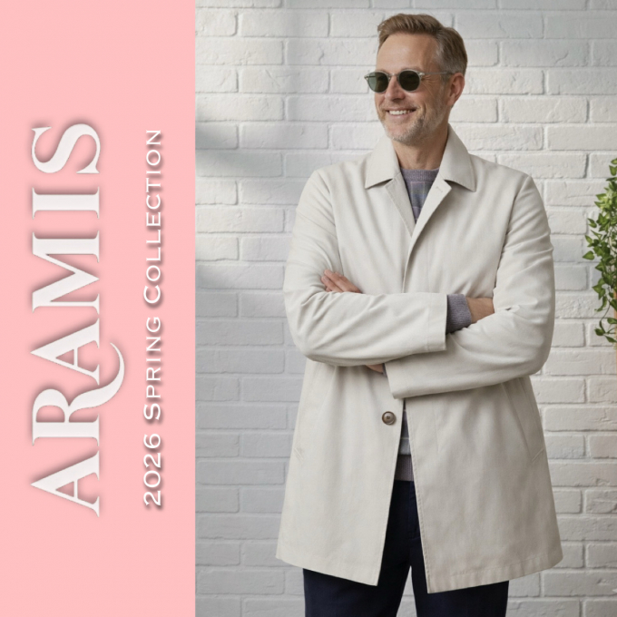新しい季節の始まりに ― ARAMISスプリングスタイル