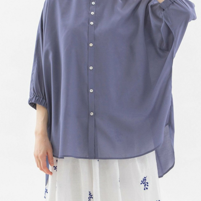 【６階ノップドゥノッド】接触冷感シアーシャツ