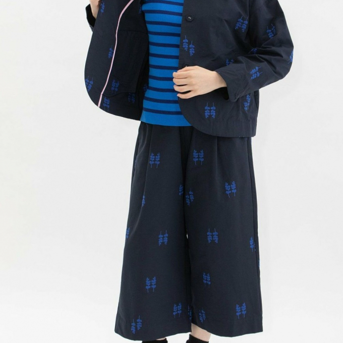 【6階ノップドゥノッド】オーガニックコットンのボーダーニット