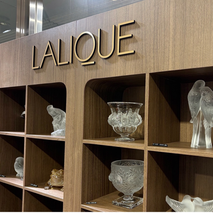 閉店まで残りわずか！期間限定SHOP LALIQUEです✨️